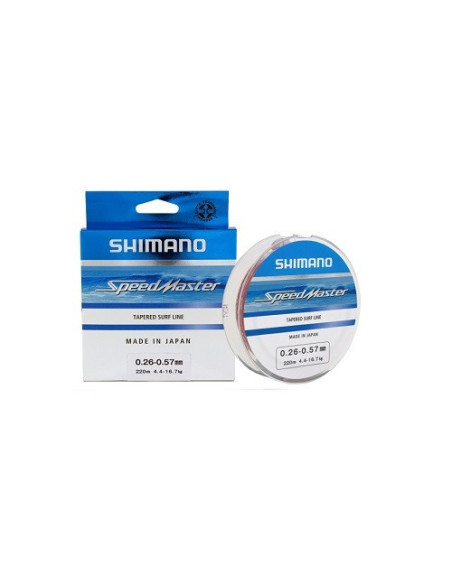 Shimano SM Tapered Leader 0.23-0.57mm 10x15m Clear